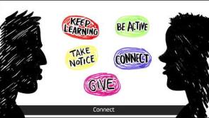WATCH: Five ways to wellbeing
