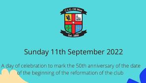 Kilmore GAA Club in Roscommon to celebrate 50th anniversary on Sunday September 11