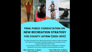 Leitrim Recreation Forum to hold final public consultation meetings in Manorhamilton and Carrick-on-Shannon