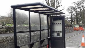 Small bus shelter for Kinlough - Warnock