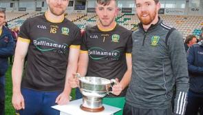Keeper Darren Maxwell fulfills childhood dream with Ballinamore Sean O'Heslins but can't believe it!