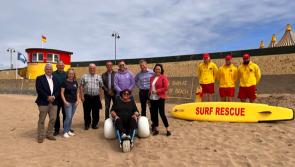 Bundoran gets special beach wheelchair 