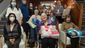 Leitrim Traveller Women’s Craft Group donate lap blankets to St Pat's