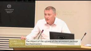Watch | Deputy Martin Kenny hits out at "corrupt political system" following closure of Post Offices