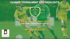 Muireann Devaney was on fire for Sligo/Leitrim in U-14 Gaynor Cup
