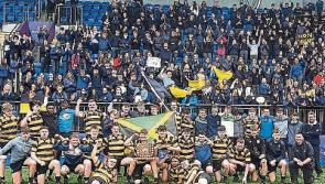 Moyne CS celebrate Leinster schools rugby success