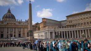 Mother and daughter describe ‘once-in-a-lifetime’ moment seeing Pope’s remains