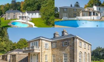 PICTURES: Elegant period home in Leitrim with river and pool goes on sale for €950,000