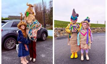 Gallery: Mummers out visiting on Christimas week.