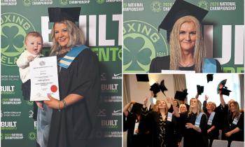 PICTURES: Leitrim female boxers graduate with ground-breaking diplomas in leadership