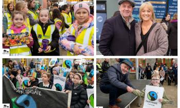 GALLERY: Schools out in force as Leitrim town hosts Fair Trade Parade