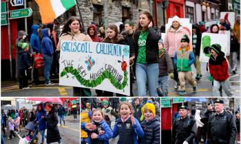 PICTURES: Large crowds at one of Leitrim's earliest St Patrick's Day parades