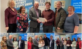PICTURES: Leitrim students receive their Josie Martin scholarships