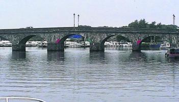 Work on Carrick-on-Shannon bridge this weekend