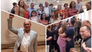 WATCH: Midnight celebrations for three Leitrim candidates as election count hits tenth hour