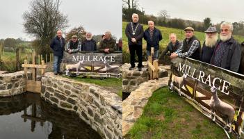 A piece of Leitrim’s past reclaimed as Carrigallen sluice gate restored