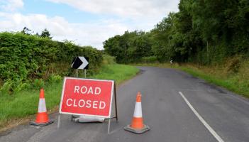 Storm Amy damage forces rural Leitrim road closure