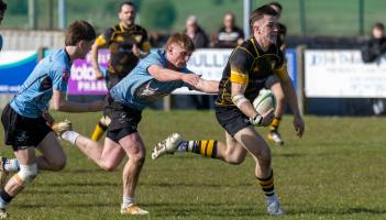 Carrick RFC push Galwegians all the way