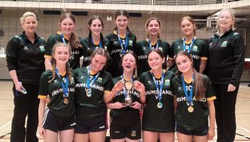 Cool Drumshanbo VS volleyballers make it a golden girls double
