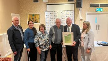presentation of Honorary life membership to John Joe Dolan