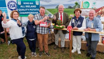 Dromahair man bags gold in the All Ireland Quality Potato Championship