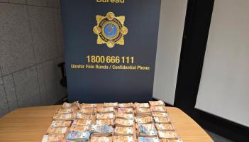 Gardaí seize almost €400,000 in cash from houses in Leitrim and Dublin