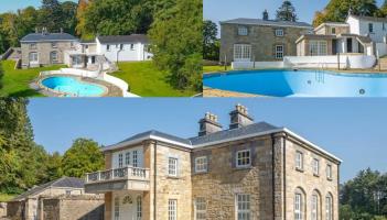 PICTURES: Elegant period home in Leitrim with river and pool goes on sale for €950,000