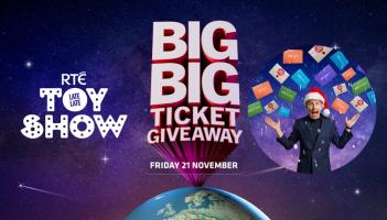 'A night of magic'- Free tickets for RTE's The Late Late Toy Show are now up for grabs