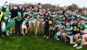 Aughavas are heading for the Connacht junior final after last-minute drama in Ballinamore