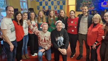 GALLERY: Leitrim national school hosts Ray Foley's Today FM show for their Christmas market!