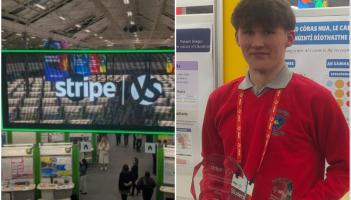 Leitrim student scoops major Stripe Young Scientist Exhibition awards for Irish project