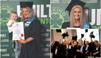 PICTURES: Leitrim female boxers graduate with ground-breaking diplomas in leadership