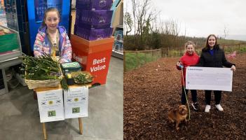 Leitrim girl raises hundreds for Leitrim Animal Welfare selling St Brigid&rsquo;s crosses