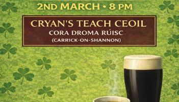 Leitrim people encouraged to speak 'C&uacute;pla Focal' for pop-up Gaeltacht in Carrick