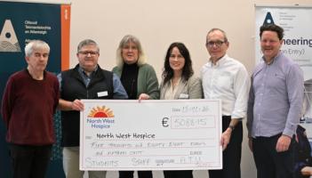 ATU Recycling Drive raises over &euro;15,000 for North West Hospice