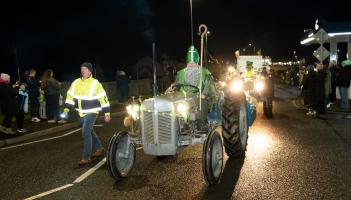 Watch: Kinlough make history with Ireland's earliest St Patrick's Day parade