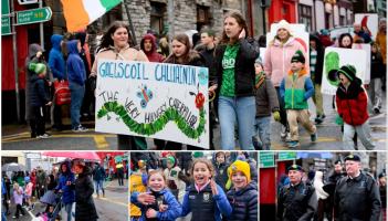 PICTURES: Large crowds at one of Leitrim's earliest St Patrick's Day parades