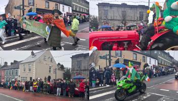 PICTURES: Rain can't damp spirits at Ballinamore St Patrick's Day Parade
