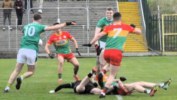 Bruised & battered Leitrim brought crashing down to earth as Carlow go on scoring rampage