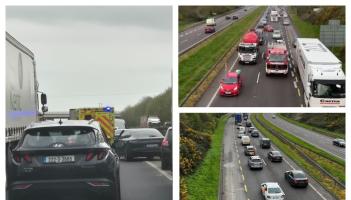 WATCH: 'Expect significant delays' - Traffic at standstill across Ireland amid fuel protest