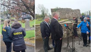 BREAKING: Exhumation of late Liam Farrell's remains underway in Leitrim