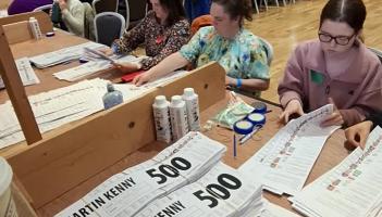 Still waiting results of first count in Sligo - Leitrim 