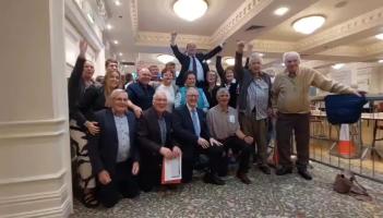 WATCH: First councillors elected in Leitrim as families embrace landslide winners 