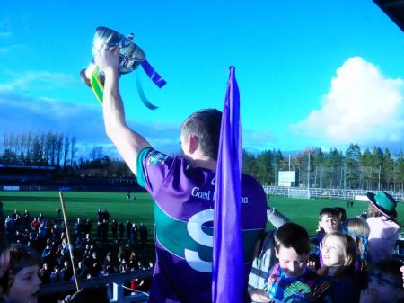 Captaining Leitrim Gaels to Fenagh Cup the greatest honour of Aidan's sporting life!