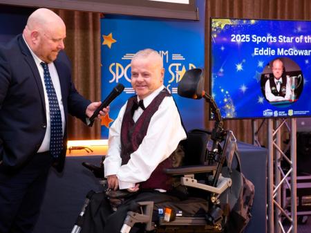 Overall winner Eddie McGowan tops all on a wonderful night for Leitrim Sport