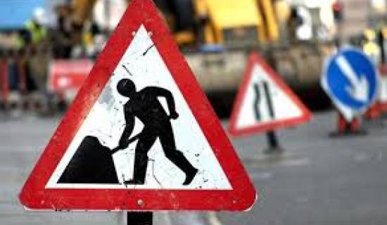 Only one lorry working in whole county for patching roads