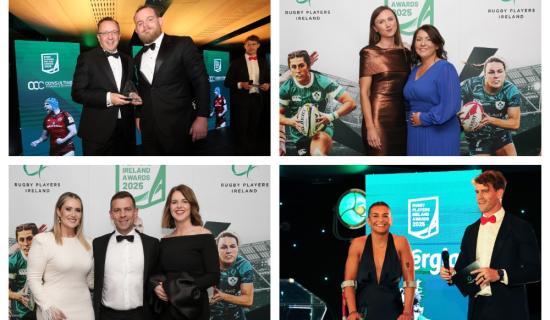 PICTURES: Rugby Players Ireland Award Winners 2025