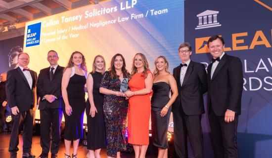 Callan Tansey Solicitors LLP Sweeps Multiple Awards at the Irish Law Awards 2025!