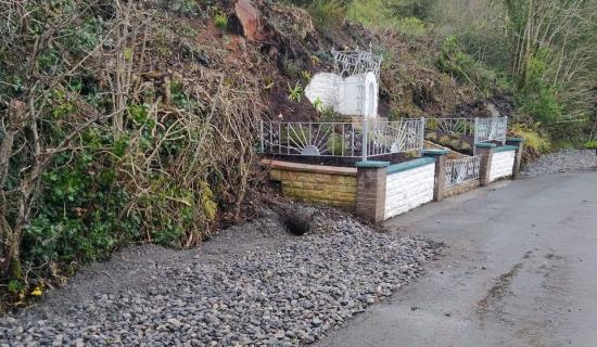 Locals angered as Glencar pond filled in during roadworks to create parking space