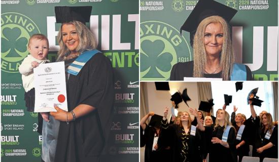 PICTURES: Leitrim female boxers graduate with ground-breaking diplomas in leadership